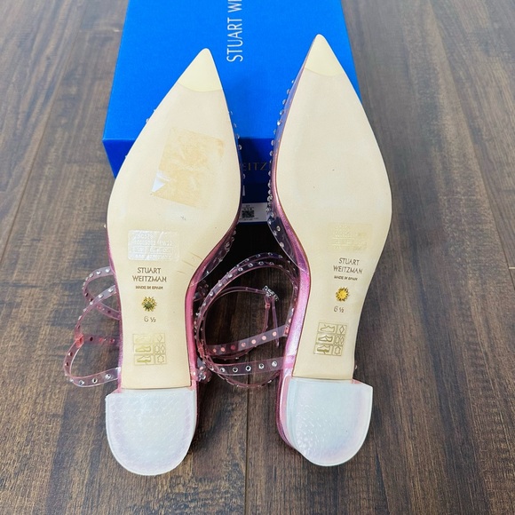 Stuart Weitzman Glam Wrap Flats - Picture 12 of 12